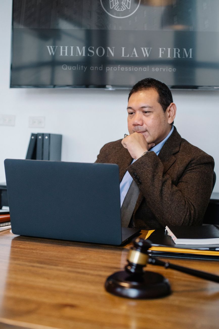 Law firm intake page