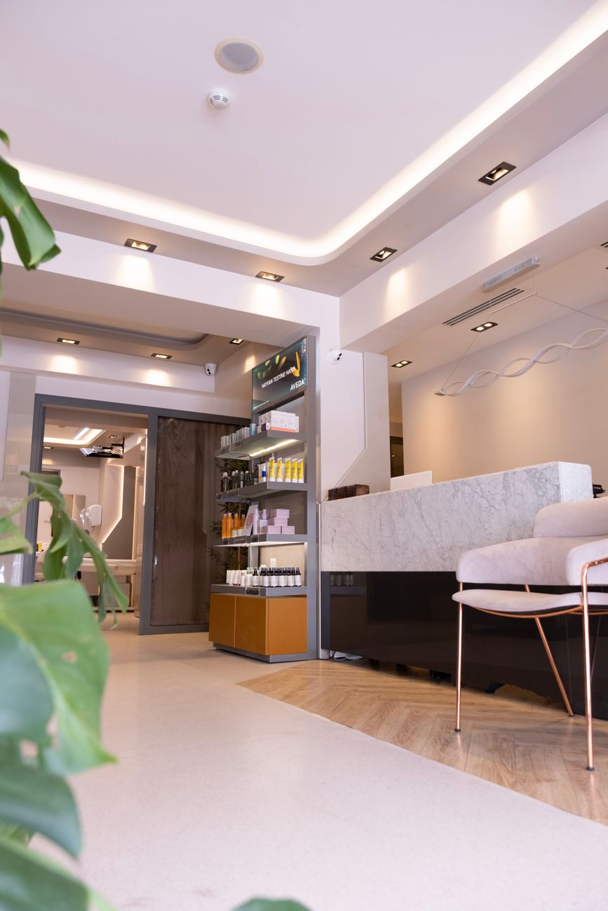 Reception, washed in warm white